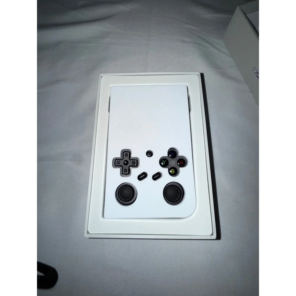 Batlexp G350 Retro Handheld Gaming Console Translucent Black 3.5 inch IPS Screen